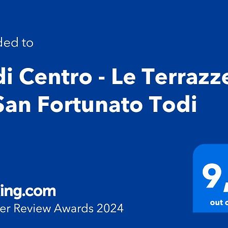 Todi Centro - Le Terrazze Di San Fortunatoアパートメント エクステリア 写真